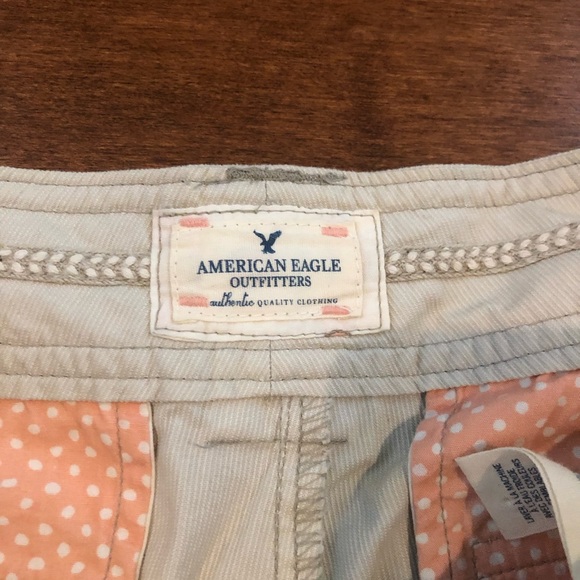 American Eagle Womens Beige Shorts - Picture 2 of 4